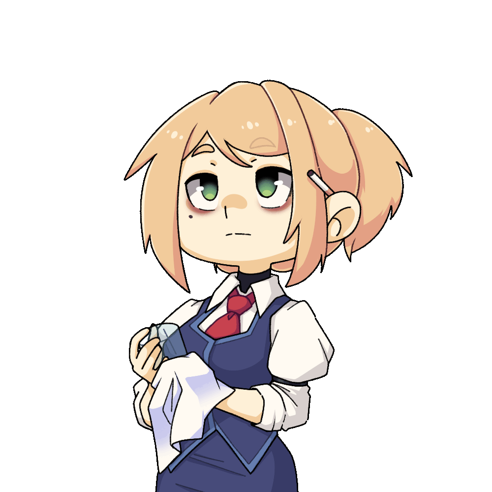 personal themed avatar | game "VA-11 Hall-A"